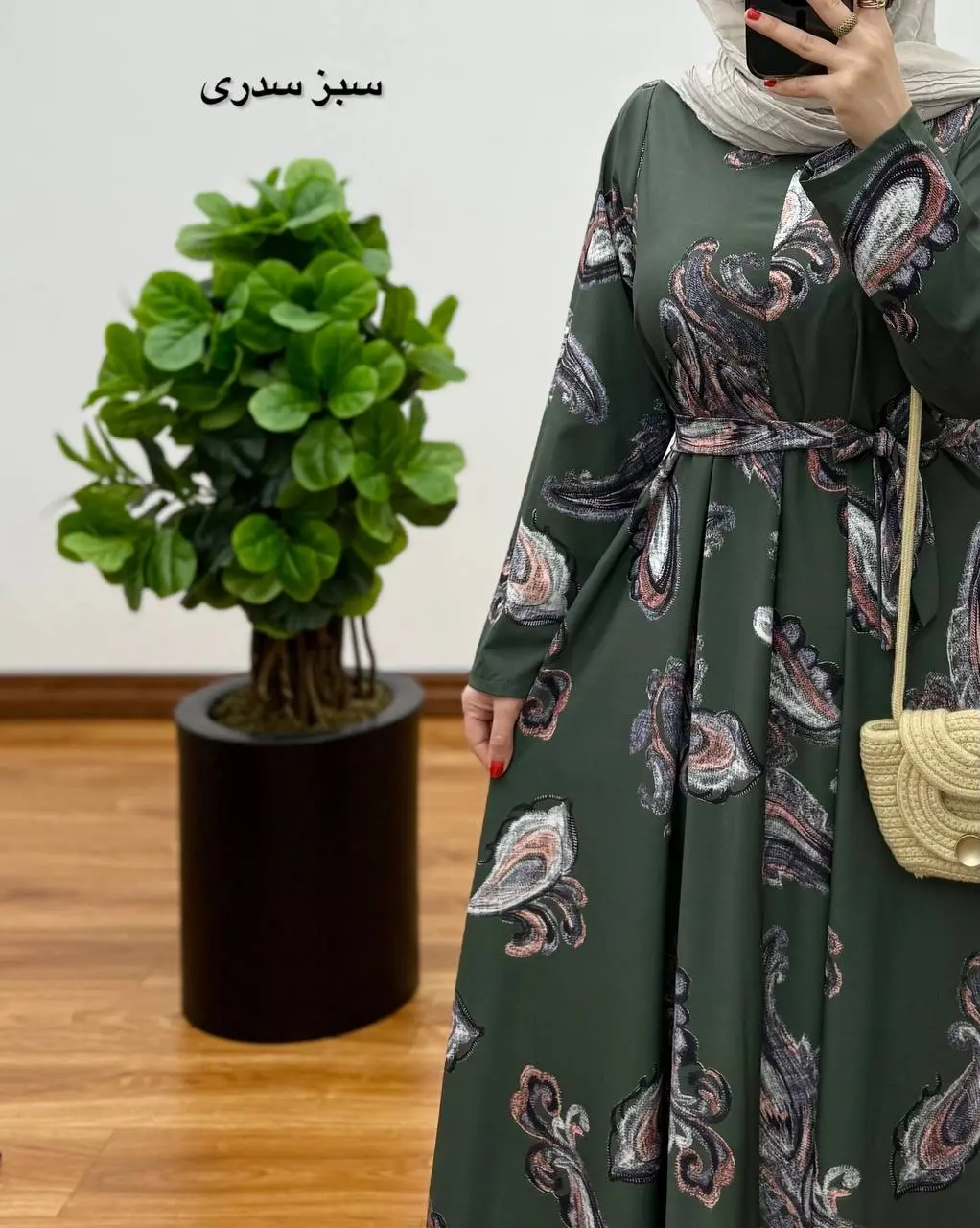 پیراهن مانتویی ایتالیایی ترمه ۶